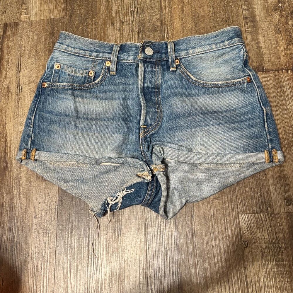Levi's Classic Blue Jean Shorts